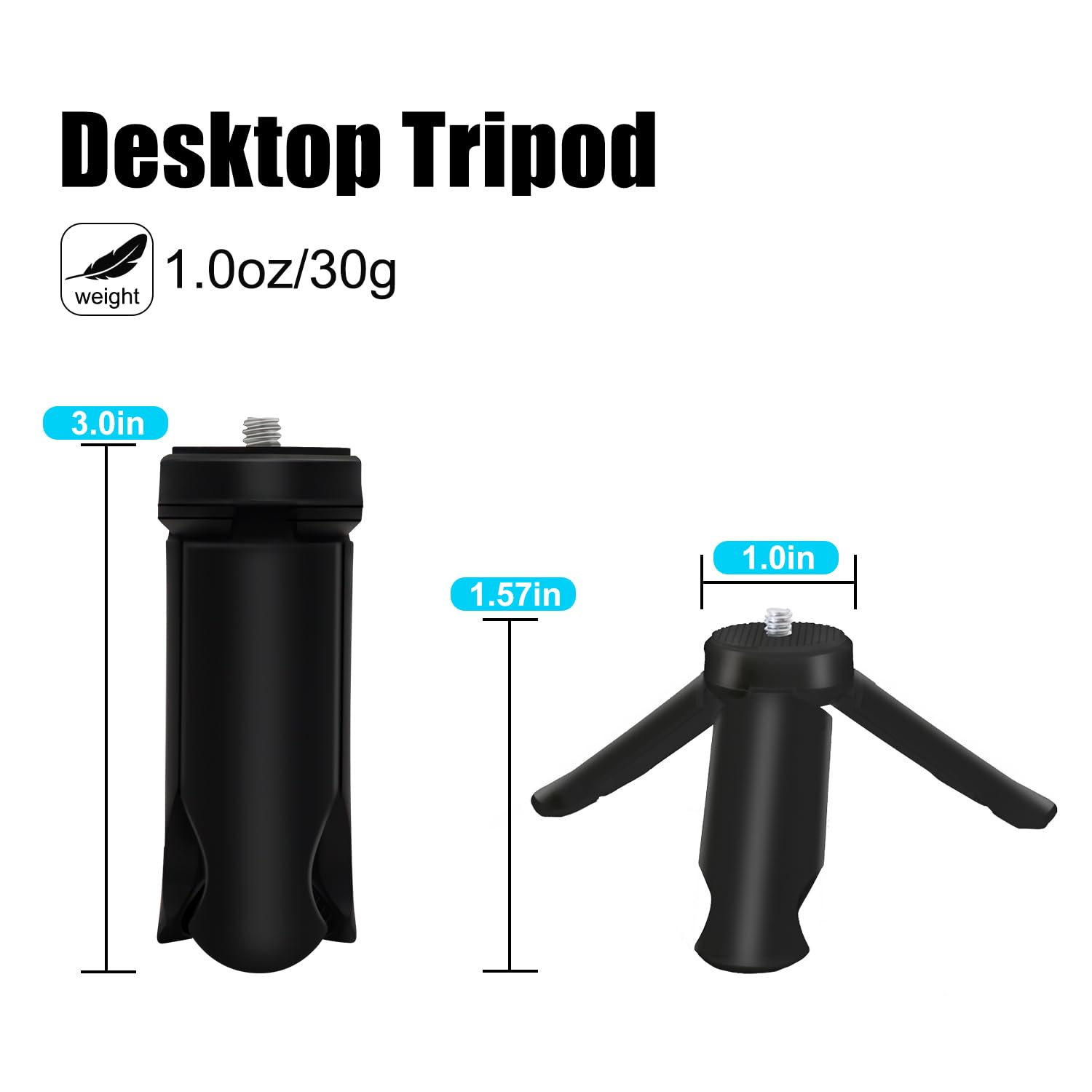 MotuTech Multifunzione Adattatore Telaio per DJI OSMO Pocket 3 Kit di estensione Cold Shoe Supporto Maniglia Protezione