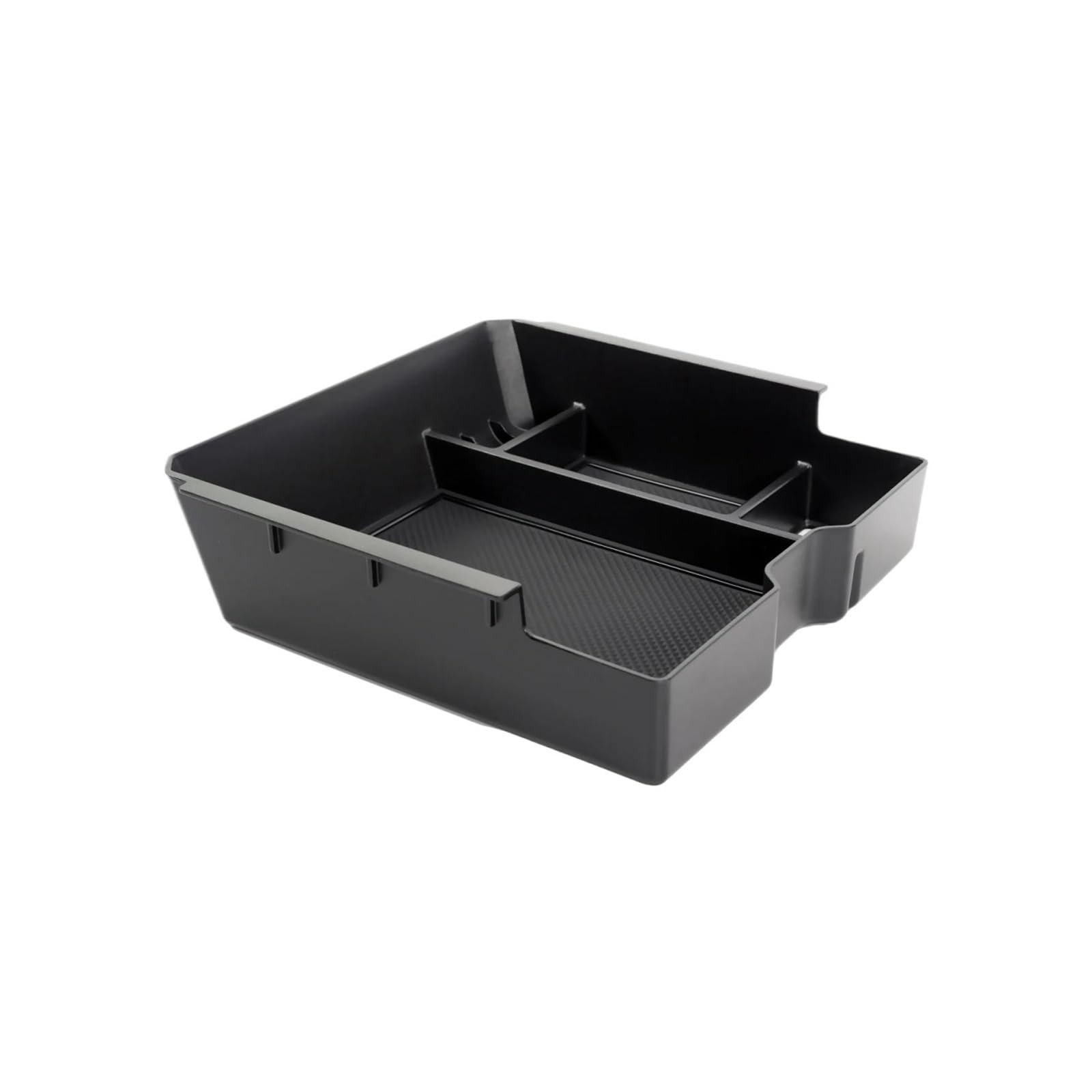 EVEKHAHHRB Console Storage Box Container For Ranger 2019 2020 2021-2025 Center Console Organizer Tray Armrest Storage Box Layered Interior Armrest Storage Box(2)