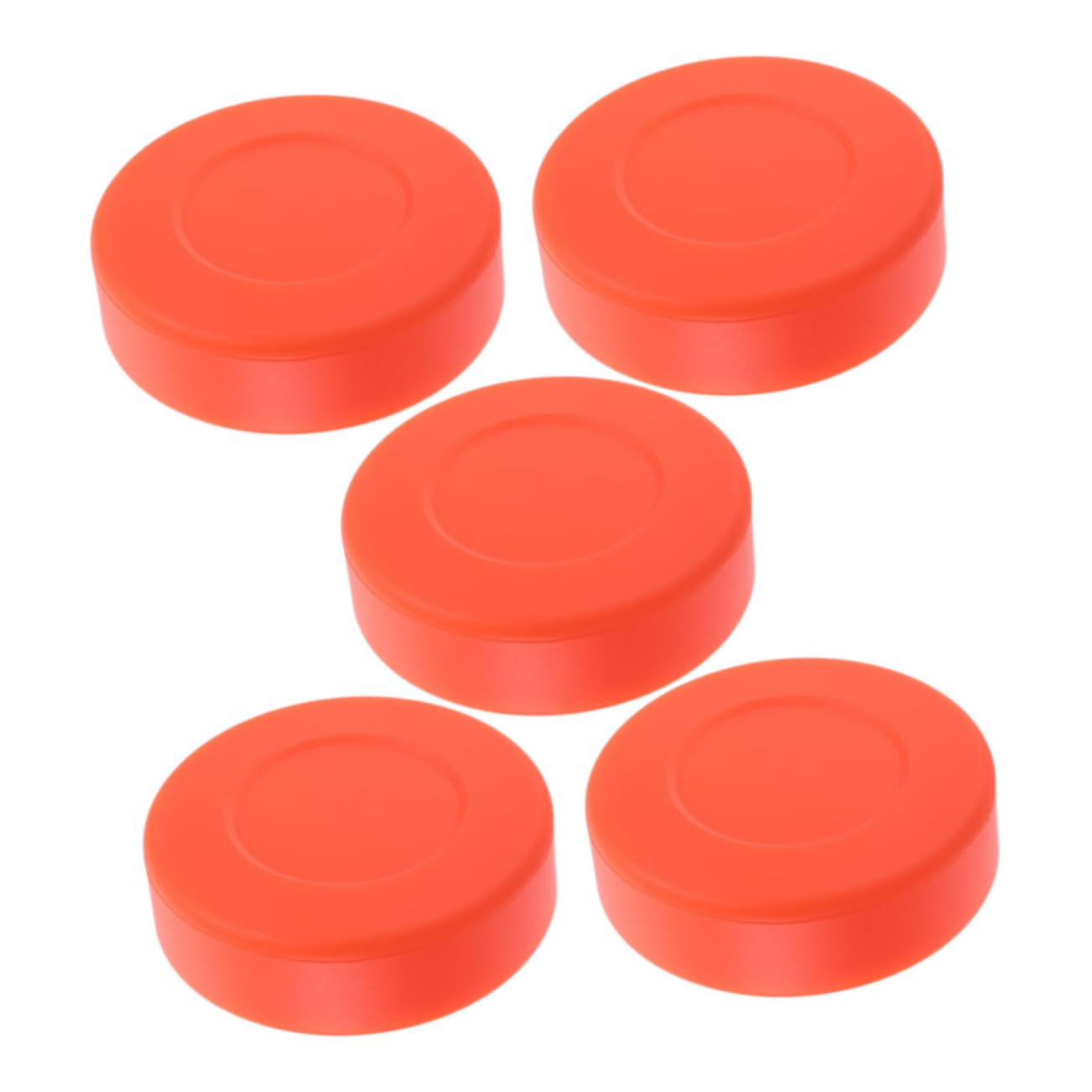 TOYANDONA 5 Stück PVC Eishockey Pucks Trainingspuck Für Innen Und Außen Hockey Trainingsausrüstung Verbessert Reaktionszeit Und Kontrolle