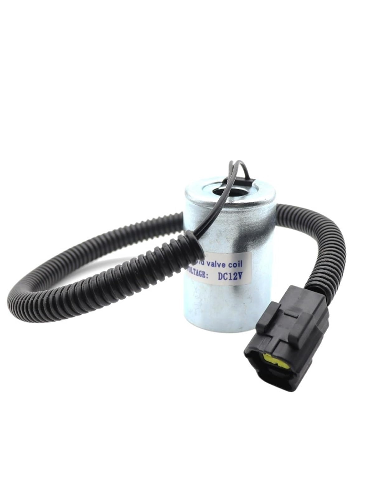 For 55 Excavator DH60-5 60-7 Rotary solenoid valve pilot safety lock coil 12V 24V(12V small plug)