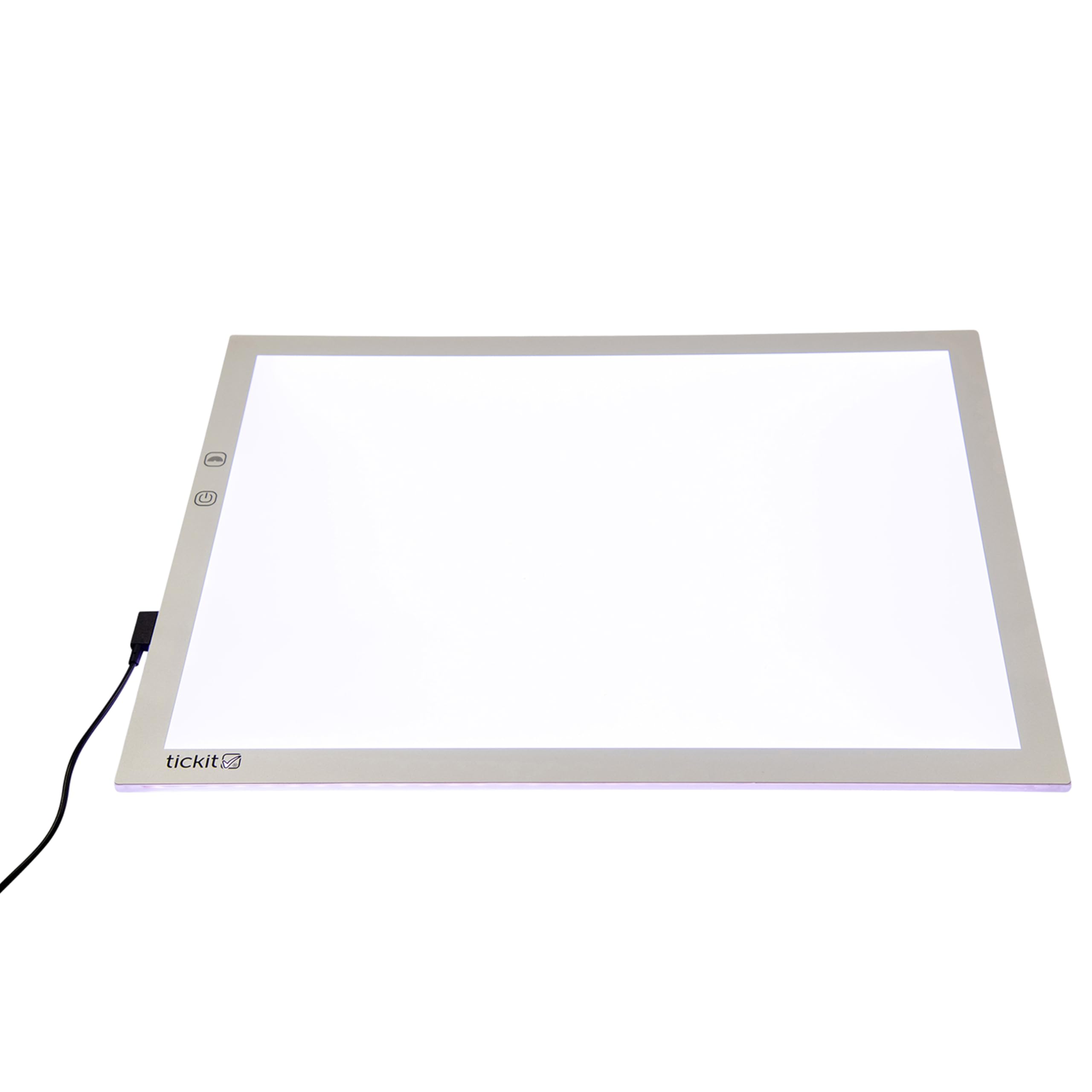 tickit A3 Colour Changing LED Light Panel – Sensory & Educational Toy for Kids, Portable, A+ Energy Rated, for Early Years, STEM, Classroom & Home Learning, white
