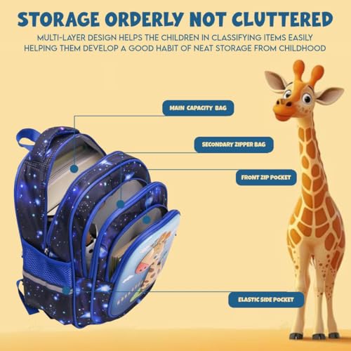 Image of Elios 3D Design Kids School Bag for Kids Age 3 to 6, Preschool Nursery and Grade 1 to 3 | Bags for Boys | Backpack for Girls | Picnic, Travel |Birthday, Diwali, Gifts for Kids