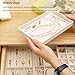 Velvet Jewelry Organizer for Drawer, Stackable Jewelry Storage Trays in Dresser, Small Drawer Inserts Display Case for Rings Stud Necklaces Accessories, Set of 4
