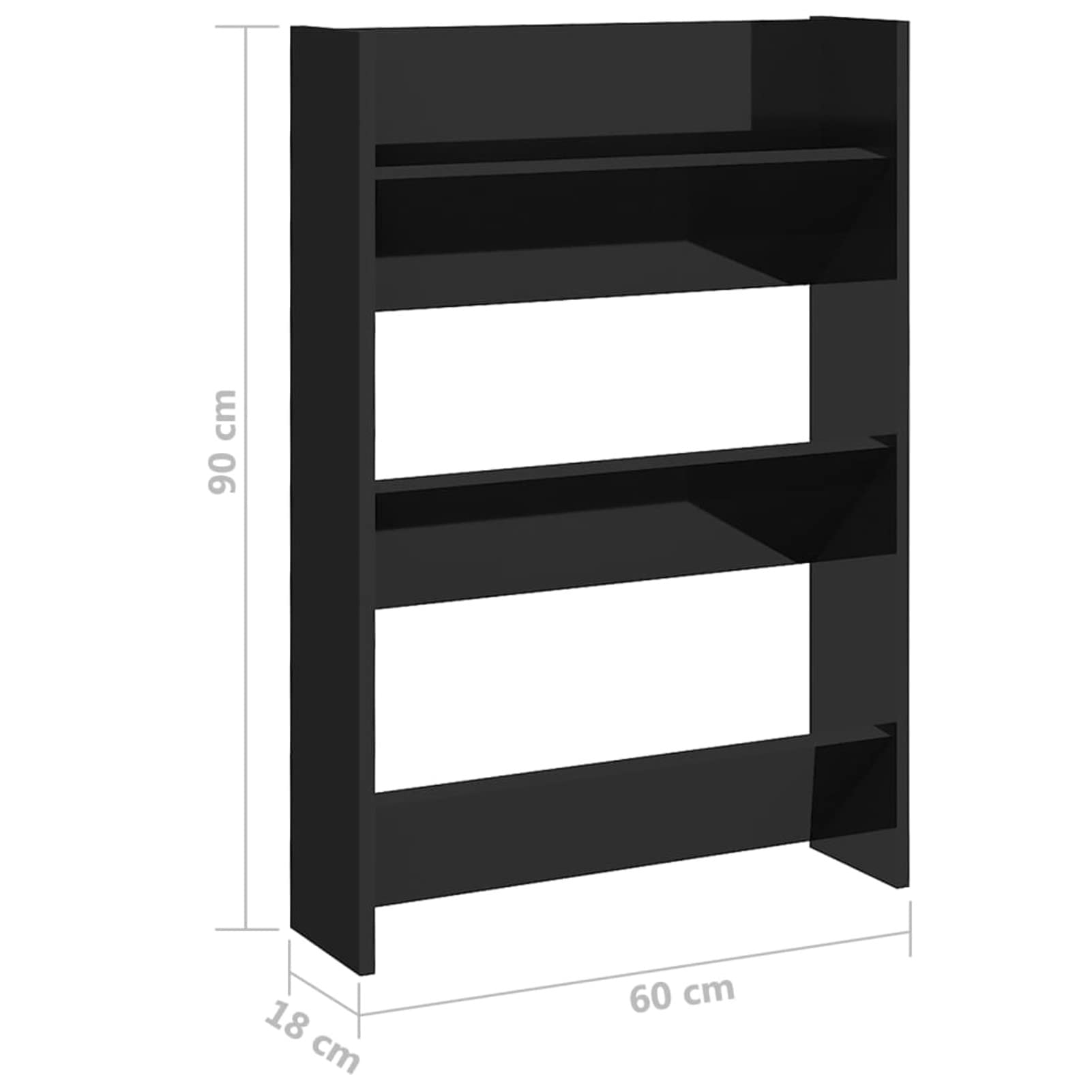 Scarpiera A Muro Scarpiera Ingresso Armadio Ingresso Antipolvere Moderno Semplicità Shoerack Mobile Facile Da Installare(White,65