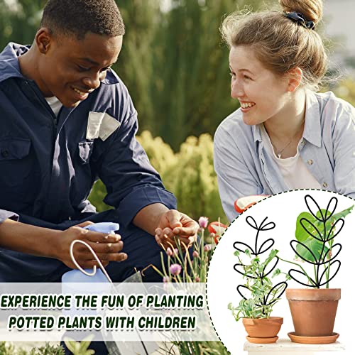 Plant-Trellis-for-Climbing-Plants-2-Pks-Garden-Trellis-12-Leaf-Shape-Plant-Trellis-Metal-Wire-Stake-for-Potted-Plants-Houseplant-Home-Plant-Mini-Rose-Plant-Lover-Gifts-Black Plant Trellis for Climbing Plants 2 Pks Garden Trellis 12 Leaf Shape Plant Trellis Metal Wire Stake for Potted Plants Houseplant Home Plant Mini Rose Plant Lover Gifts Black