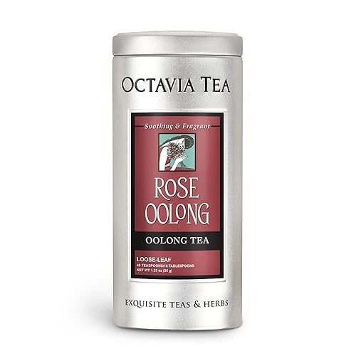 Oolong Octavia Tea Rose (Oolong té), 1.23-ounce Estaño