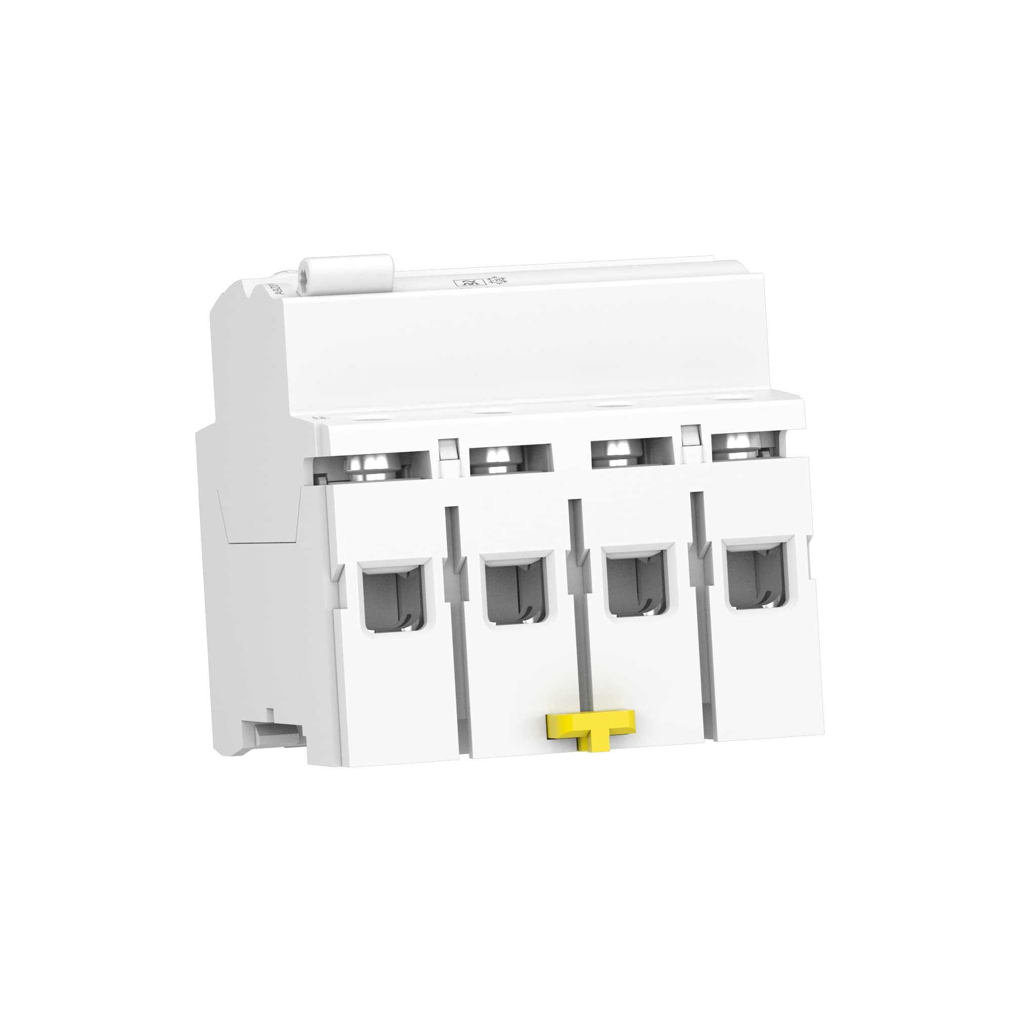 Schneider Electric Interruptor de Circuito FI, Acti9 ID K, 4 Pines, 63 A, 30 mA, Tipo A, 230 V, 63 A, Blanco, número de artículo A9Z01463