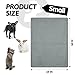 furrybaby Dog Blankets for Small Dogs, Puppy Small Fleece Blankets for Pets, Premium Cat Blanket, Sherpa Pet Blanket Washable for Pet Kitten Doggy (Grey, 24x32 in, S)