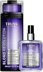 Blond Revolution Truss Kit com Shampoo 300ml + Finalizador 100ml para Loiras