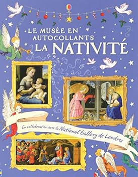 Paperback La Nativité - L'art en autocollants [French] Book