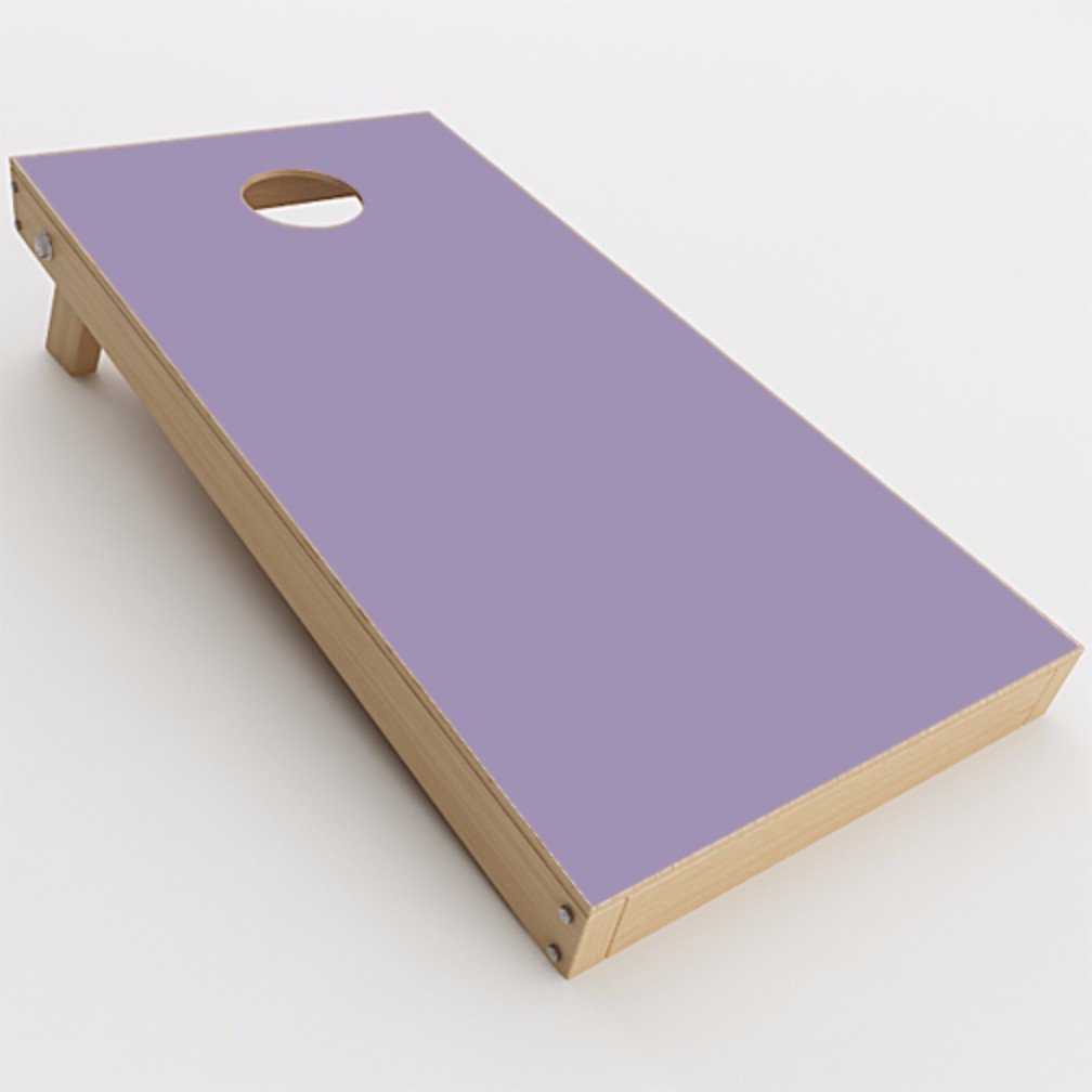 itsaskin1 Skin Decal Vinyl Wrap for Cornhole Game Board Bag Toss (2xpcs.) / Solid Lavendar