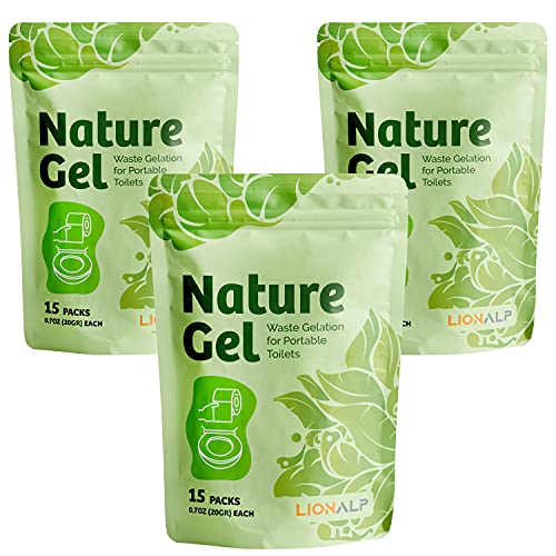 LIONALP Nature Gel for Portable Emergency Toilet | Eco-Friendly Urine ... - Creating A Urine Odor Free Environment Gel