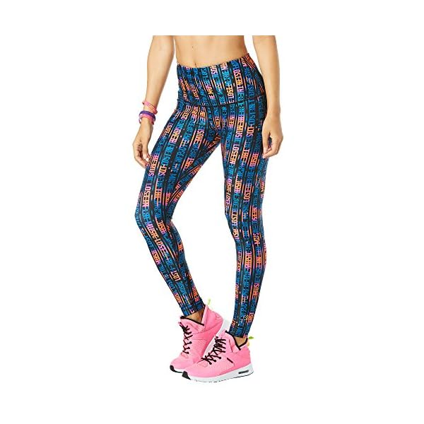 Zumba Leggings de Fitness Cintura Alta Entrenamiento Baile Compresión Pantalones Mujer | DeHippies.com
