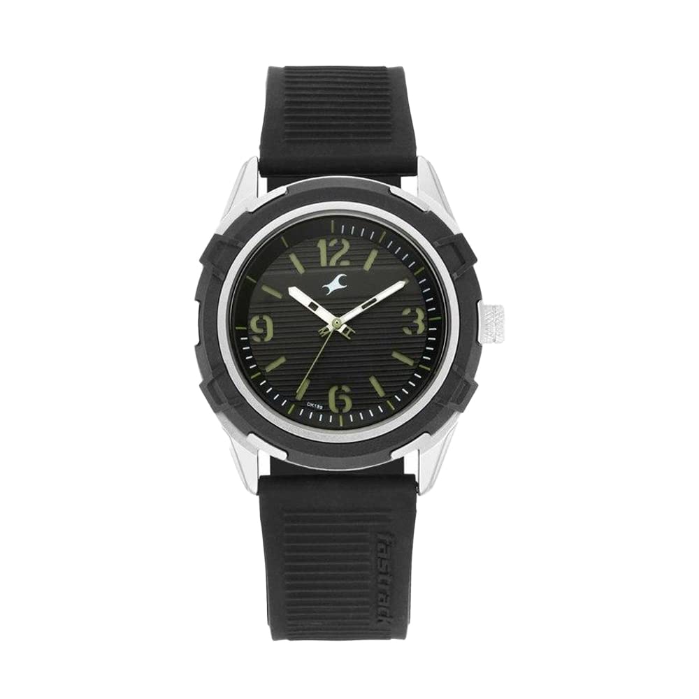 Fastrack Men Silicone Autumn-Winter 20 Analog Multicolor Dial Watch-3225Kp01/Np3225Kp01, Band Color-Black (B08D3P8QFB) Amazon Price History, Amazon Price Tracker