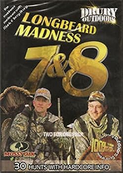 DVD Drury Marketing Inc Drury Longbeard Madness Dvd 7&8 Book