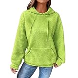 Cocila Black of Friday Angebote 2024 Kleidung Damen Hoodie Mit Kapuze Kapuzenpulli Weiss Damen Sweatpullover Damen Mit Reissverschluss Sportjacke Weiss Damen Damen Sale Marken Blitzangebote