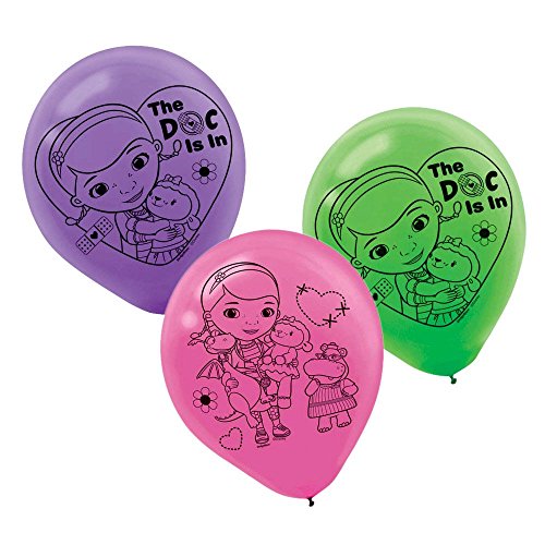 Ballons Doc McStuffins pour réussir une décoration d'anniversaire sans stress en lot de 6 pièces