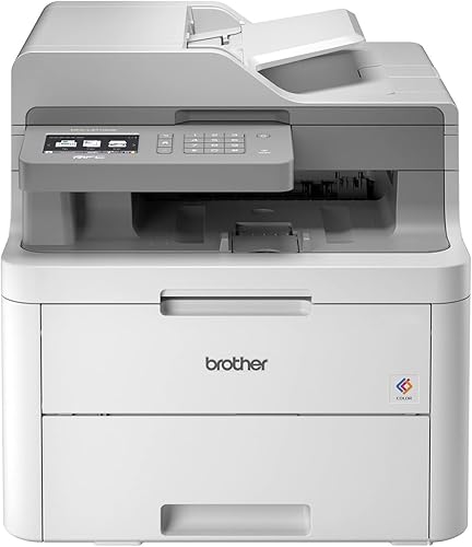 Miniatura 1 de Brother MFC-L3710CW Impresora LED digital láser a color inalámbrica todo en uno, color blanco - Impresión de copia de fax - 19 ppm, 600 x 2400 ppp,