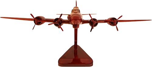 Miniatura 2 de Modelo de avión de escritorio de madera de caoba B17 Flying Fortress