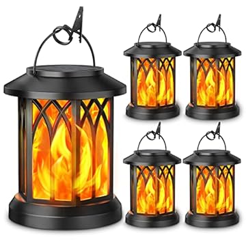flickering flame outdoor lanterns