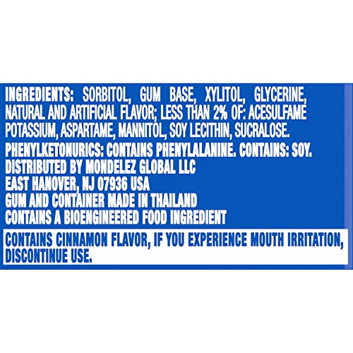 Image of Trident Original Sugar-Free Chewing Gum, 6 Packs of 28 Pieces (168 Total)