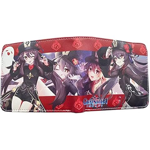 retsamradassaT Genshin Impact PU Leather Wallet - Hu Tao Cover