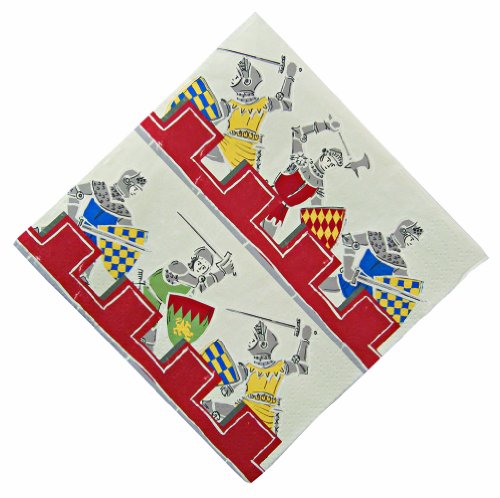 Meri Meri Brave Knights Small Paper Napkins