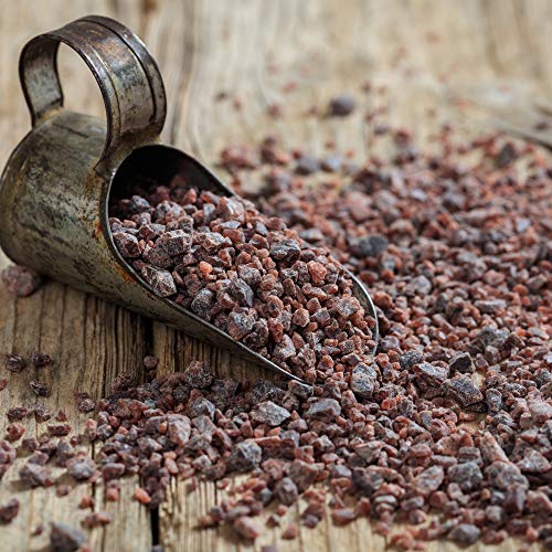 The Spice Lab Kala Namak Mineral Salt - Indian Himalayan Black Salt - 1 Pound (Coarse)- Vegan Kala Namak Salt Pure and Natural Indian Black Salt Gluten Free - Vegan Tofu Scrambles - Natural Egg Taste