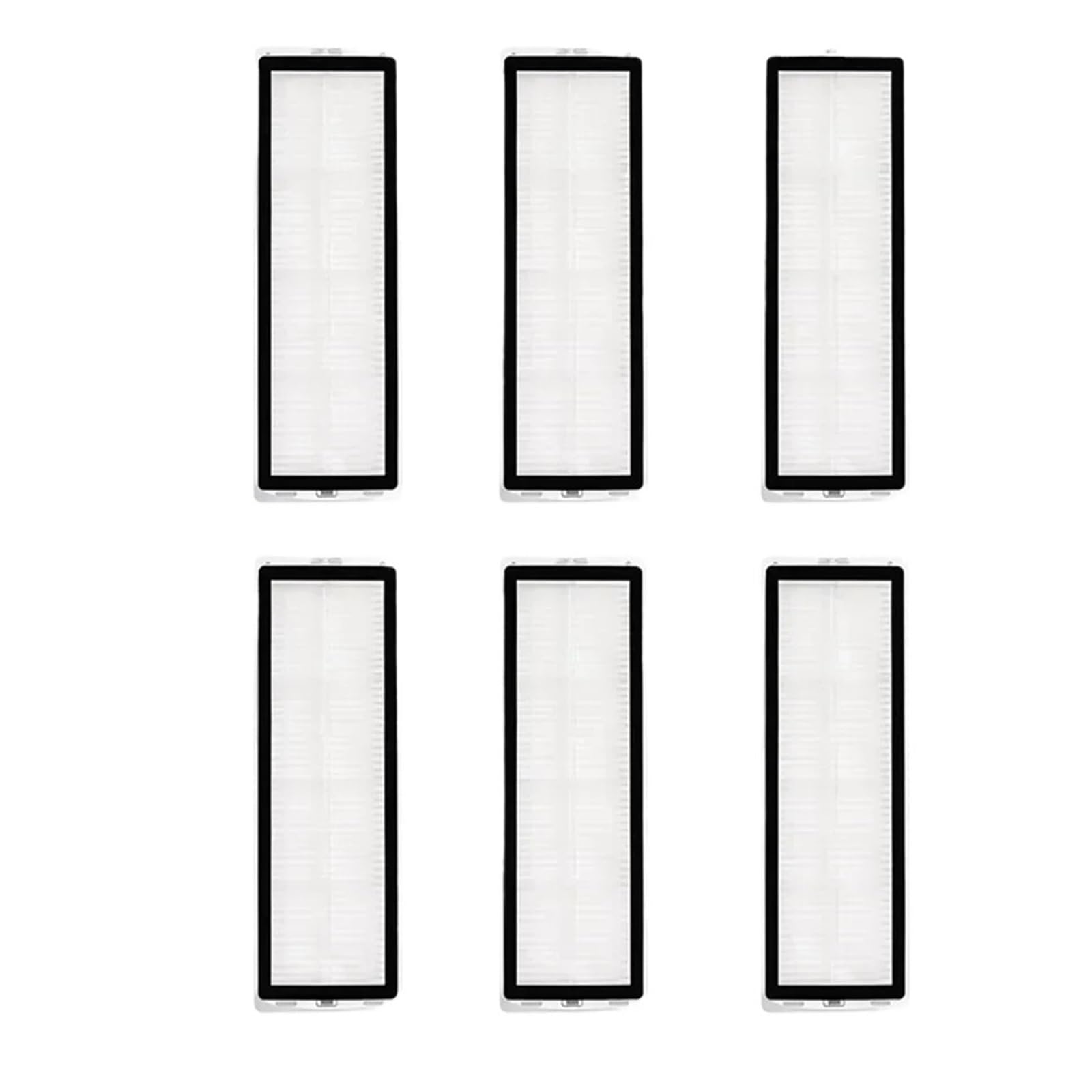 LTDXLNBWQ HEPA Filter, Compatible With Xiaomi X10+ X20+ Plus S20+ S10+ B108GL B105 Mop 2 Ultra STYTJ01ZHM 1C 2C 1T Vacuum, Compatible With Dreame L10S Ultra F9 W10(6PCS)