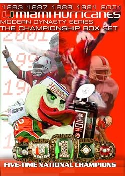 Miami Hurricanes Football Modern Dynasty Series Box Set