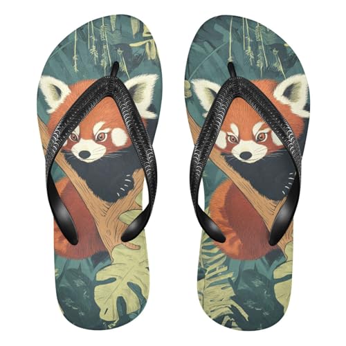 Cute Red Panda Flip Flop Beach Summer Casual Sandal for Women & Men Shower Shoes 20861703