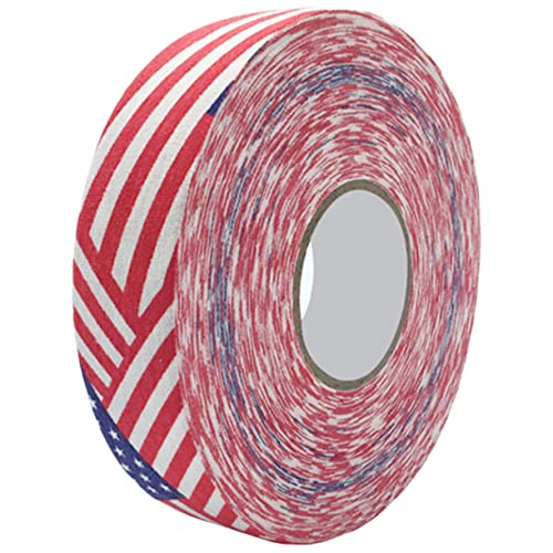 GRIRIW 1Roll Portable Hockey Tape Ice Hockey Racket Sticky Tape Removable Sports Tape for Easy Handling and Grip Lightweight and for Hockey Enthusiasts Star