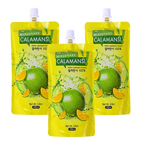 100% Real Calamansi Extract 6.8oz (200ml) (3 x 6.8oz(200ml))
