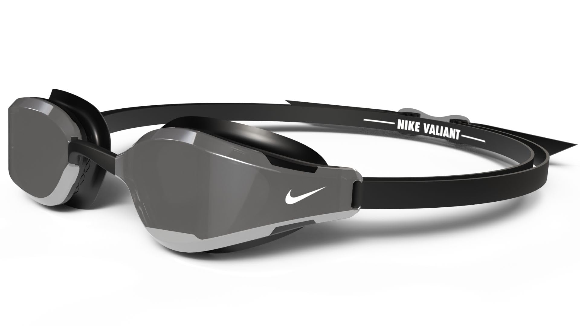 Nike Valiant Mirror Performance Goggle, Black