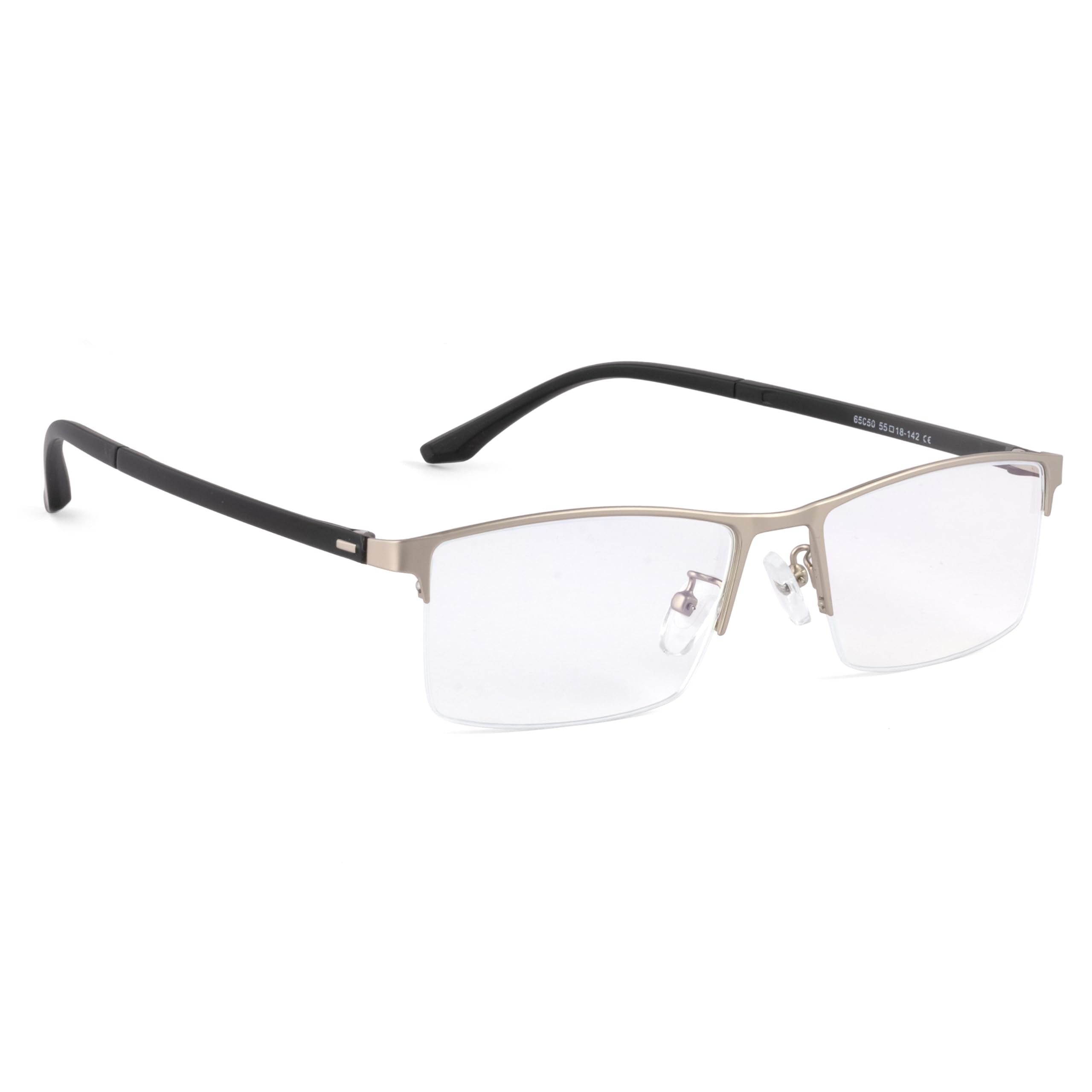 ROYAL SON Half Rim Silver Blue Cut Computer Glasses Eye Protection Specs Men Women - SF0090-C2 (B0CHMT9HVK) Amazon Price History, Amazon Price Tracker