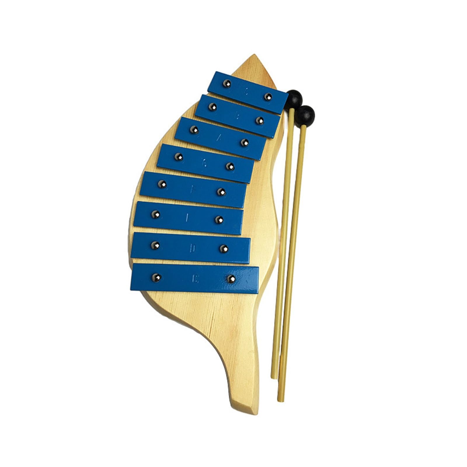 xilófono Profesional Piezas Azules De Carillón De Percusión De Instrumentos Musicales Adecuadas para Principiantes Y Estudiantes.