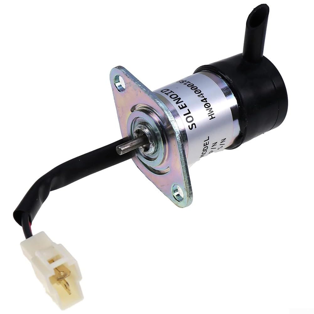 Solénoïde d'arrêt 12 V pour tracteur Kubota Off, compatible avec BX2200D BX2660D BX2670 BX2680, remplace 16271-60012 16271-60010