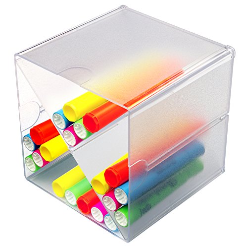 Deflecto Stackable Cube Organizer, 6 Inch X 6 Inch #TOP1