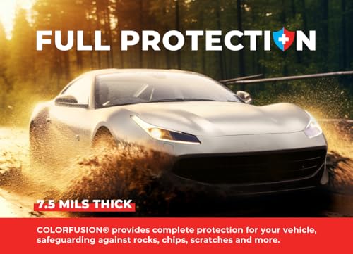 Image of ColorFusion PPF by VViViD, Satin Pearl White Dry Apply PPF Vinyl Car Wrap Roll 1ft x 5ft
