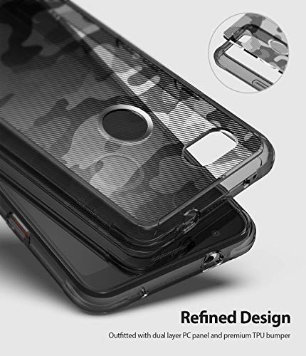 Image of Ringke Back Cover for Google Pixel 3a (2019) (TPU|Black )