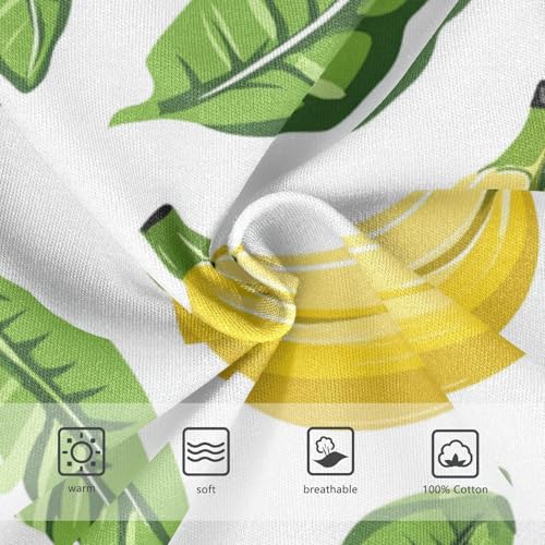 Wusikd Bananas Leaves Boys' Underwear Cotton Boys Briefs Soft Toddler Underwear 2T3