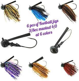 Wtrees #2700 Best Bass Jigs Set Kit Bulk with Trailers 92017: 6 of