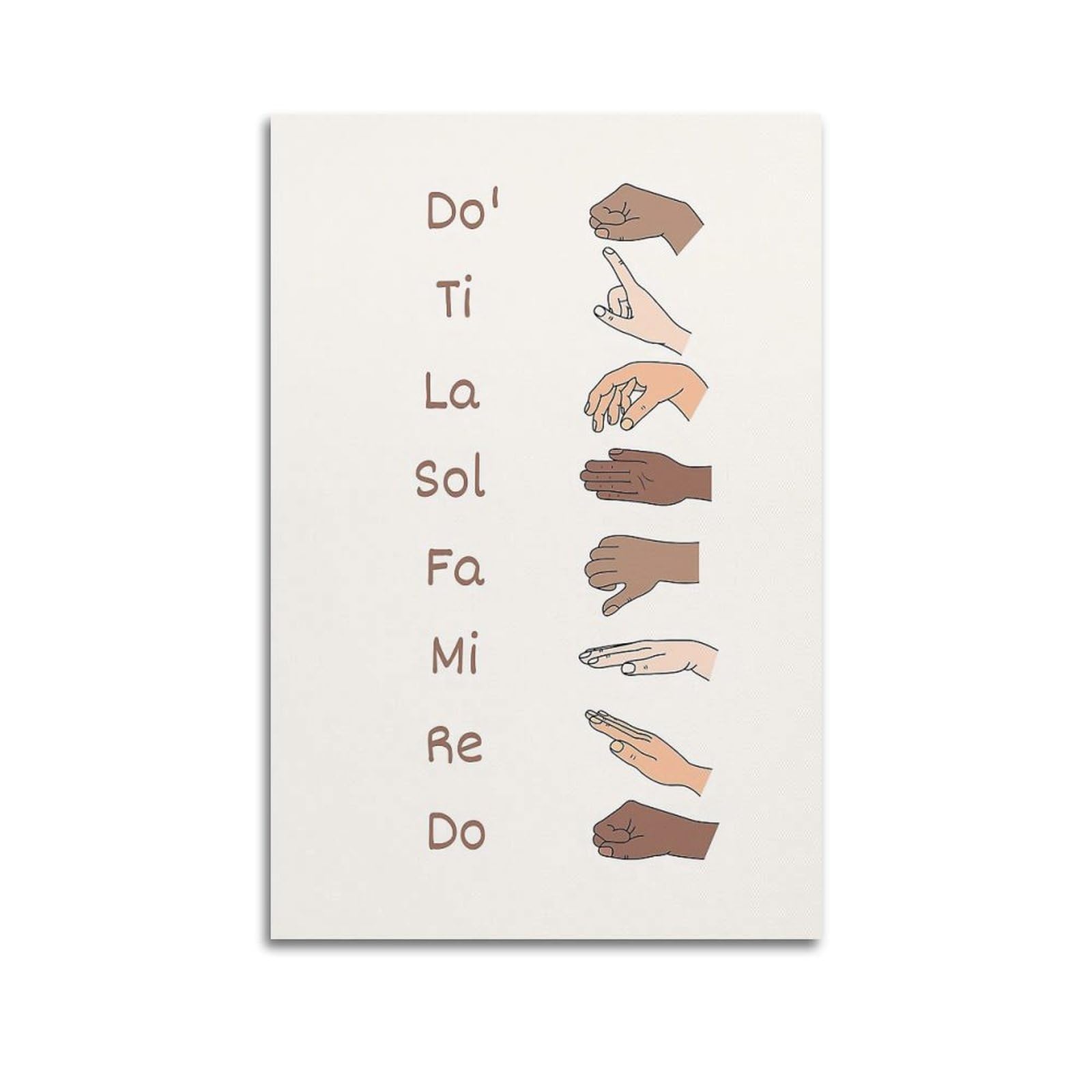 Amazon.com: LGDSBHH Skin Tones Solfege Hand Signs Poster, Music Classroom Poster Do Re Mi Educational Canvas Posters Poster Decorative Painting Canvas Wall Posters And Art Picture Print poster 12x18inch(30x45cm): Posters & Prints amazon-com-lgdsbhh-skin-tones-solfege-hand-signs-poster-music-classroom-poster-do-re-mi-educational-canvas-posters-poster-decorative-painting-canvas-wall-posters-and-art-picture-print-poster-12x18inch-30x45cm-posters-prints