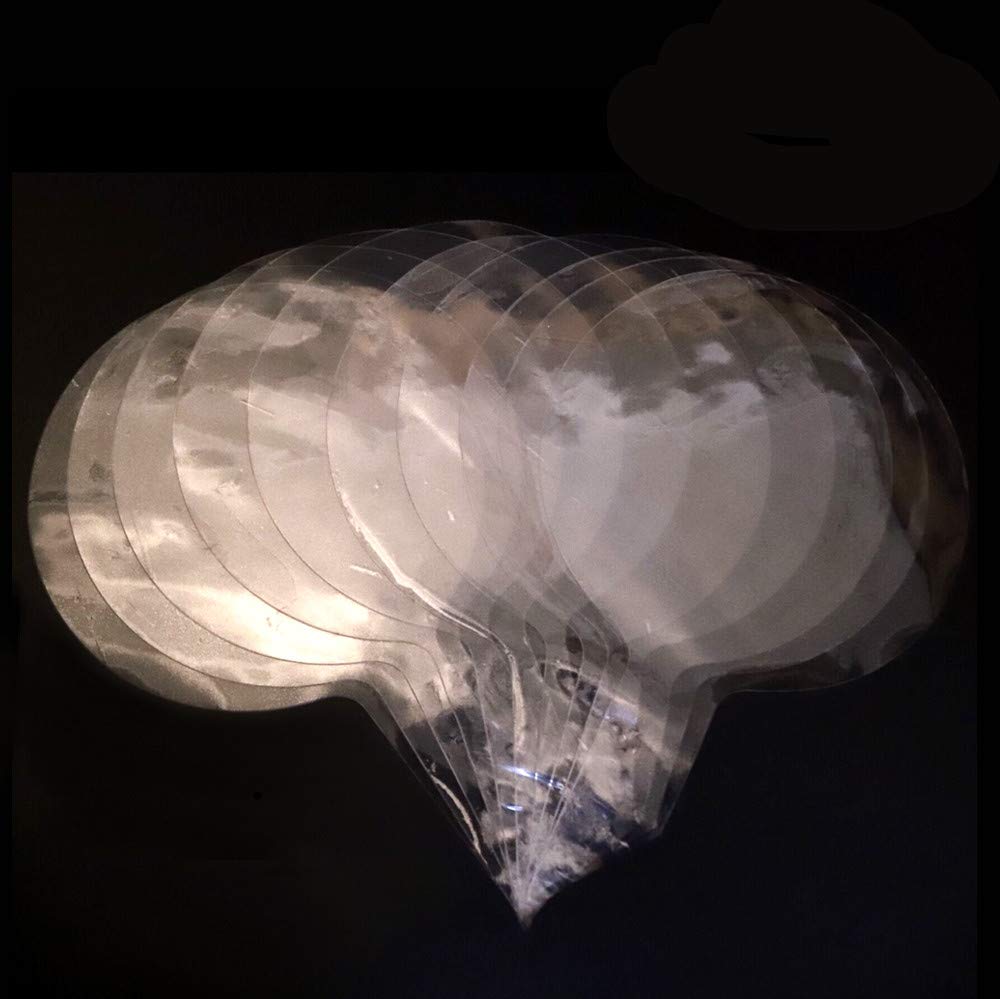 Neo LOONS18 Inch Helium Bobo Balloons for LED Bobo Balloons LED Light Up Balloons for Valentine's Day, Christmas, Wedding, Birthday Party Decorations(Clear, 10 Pack, Led String Not Included)