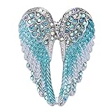Unisex Angel Wings Bling Brosche Pins Kostüm Schmuck Kleidung Dekoration