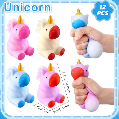 Save 50% on Meooeck 12 Pcs Unicorn Stress Relief Toys - Image 3