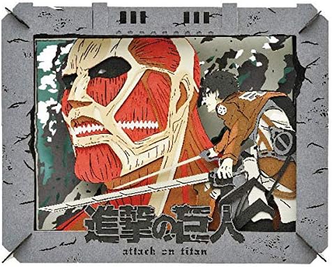 Amazon エンスカイ 進撃の巨人 Pt 176 超大型巨人 約h100 W80 D42mm 紙製 アニメ 萌えグッズ 通販