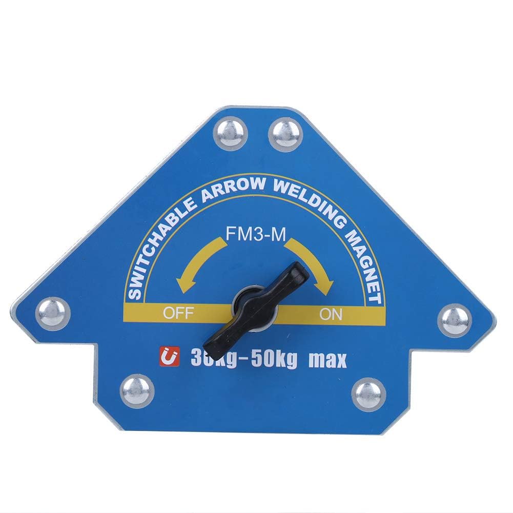 Escuadra Magnetica para Soldar 30-50 KG Succión Escuadra de Angulo 45° 90° 135° Soporte de Soldadura Magnético Lmán de Esquina Lmán de Soldadura Herramienta de Localización de Soldadura Magnética
