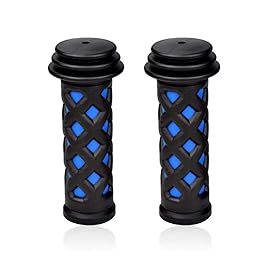 SAPLIZE Kids Bike Handlebar Grips, Shorter Length(4.13), for Kids Girls Boys Bikes, Balance Bikes, Road Bikes,Black