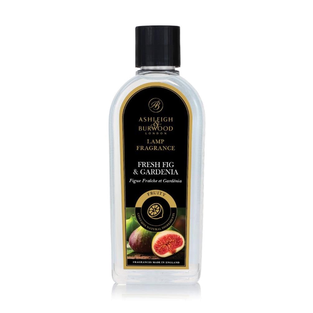 Ashleigh & Burwood | Fresh Fig & Gardenia Lamp Fragrance | 500Ml | Made In The Uk | Fruity Scent With Natural Ingredients
